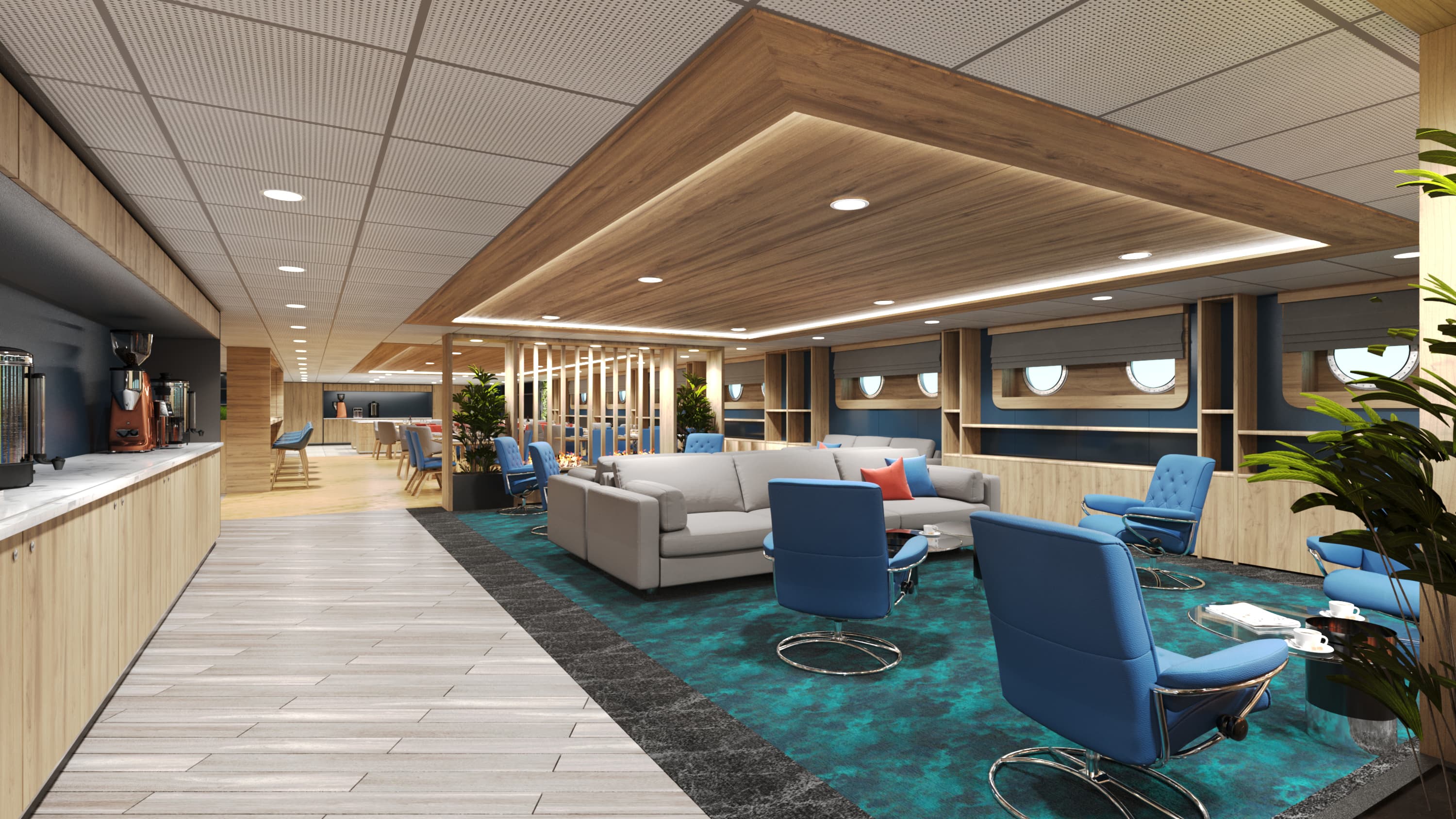 OffShore Support Vessel Interior Design