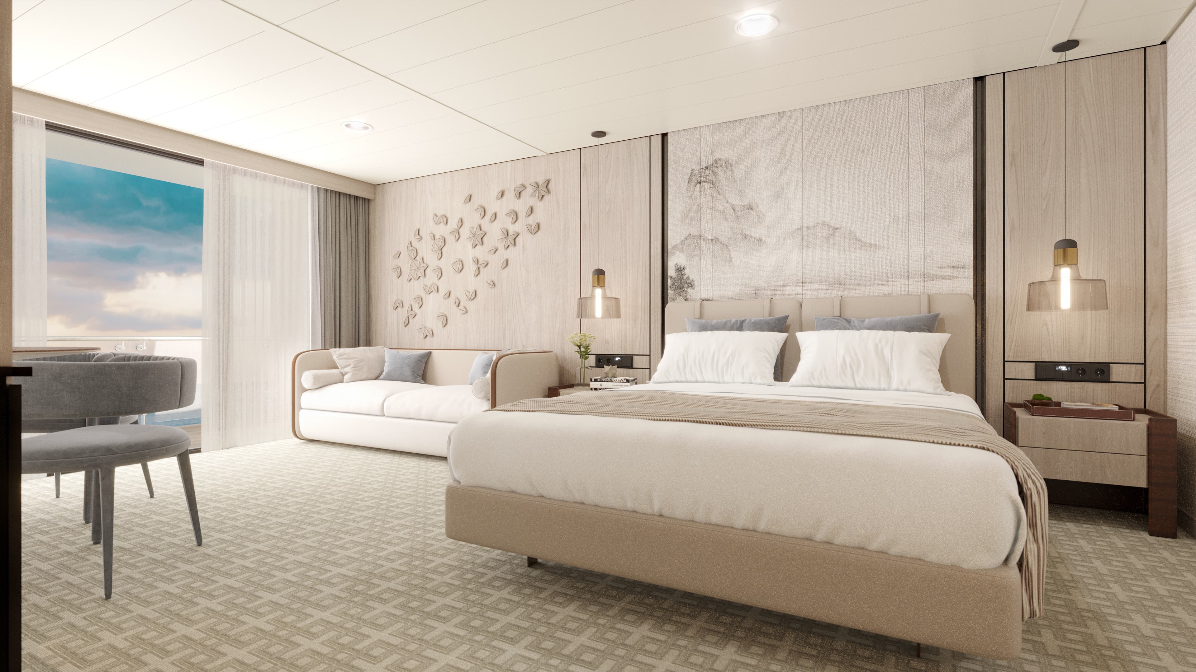 Cruise Ship Penthouse Veranda Cabin Design extra 2