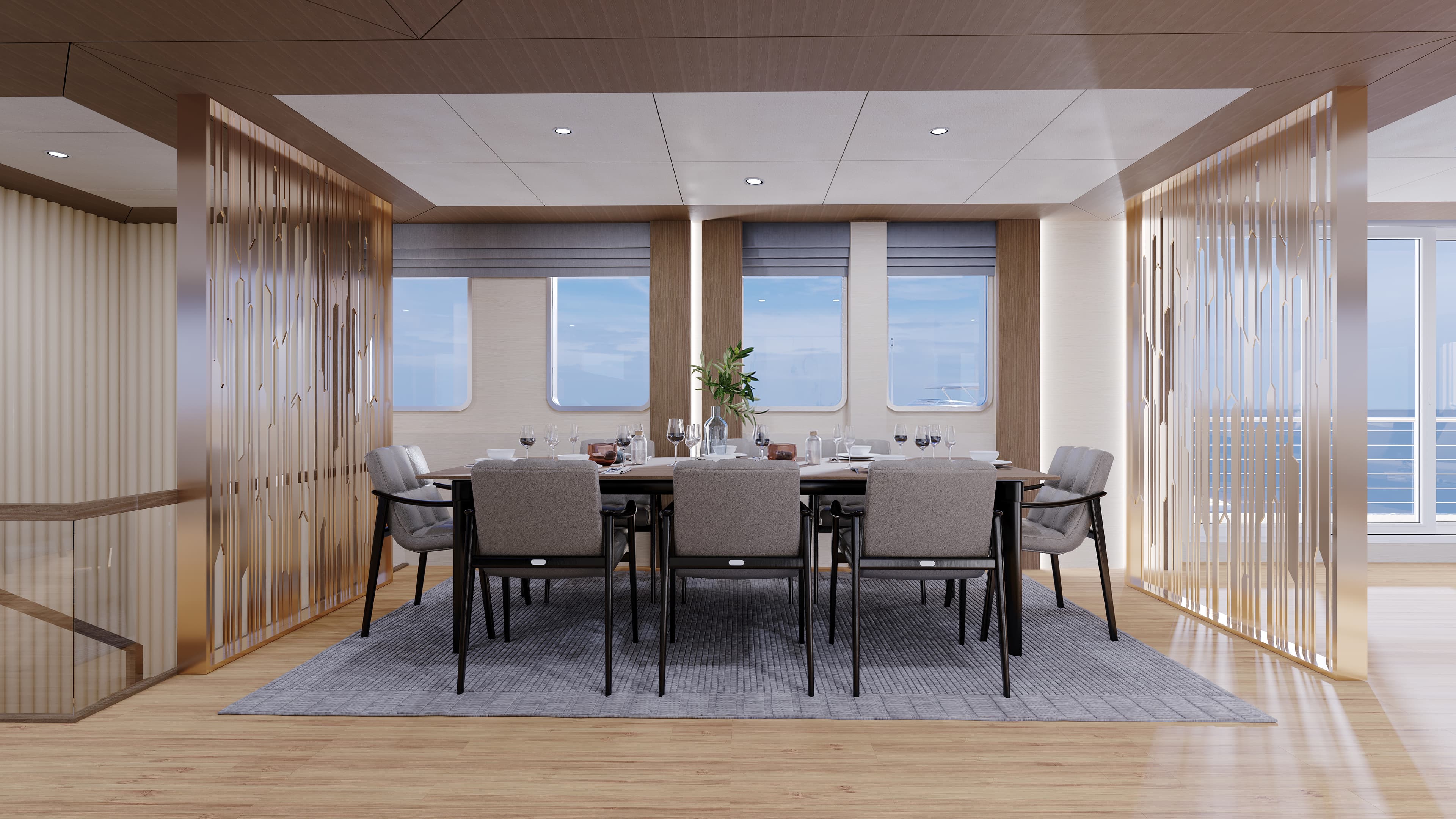 NB22 Norse Shipyard Private Yacht Interior Design Project extra 1