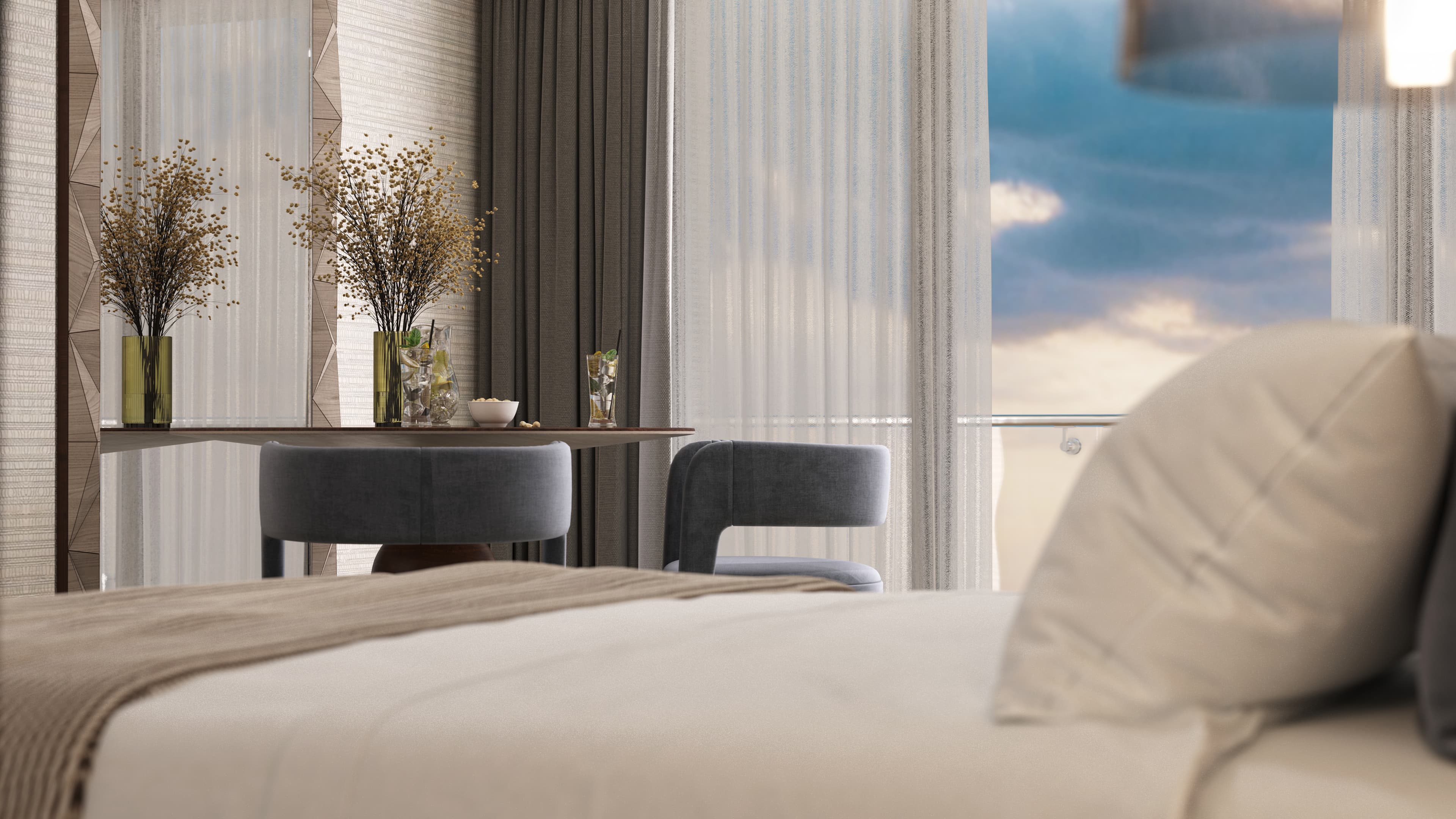 Cruise Ship Penthouse Veranda Cabin Design