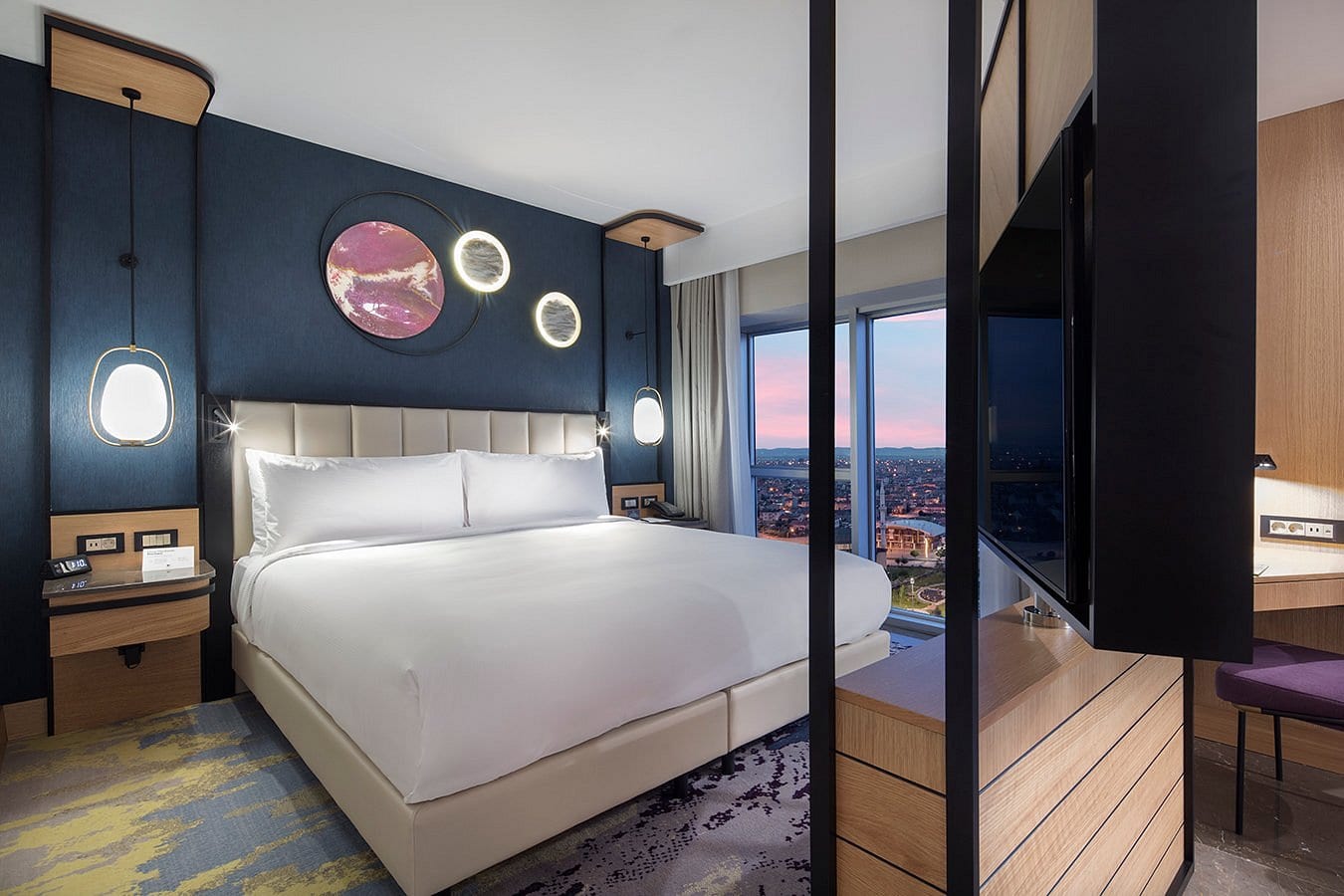 Afyon DTBH suite headboard panel detail