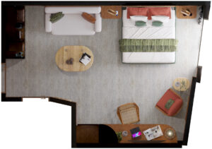 Cruise Ship Suit Cabin