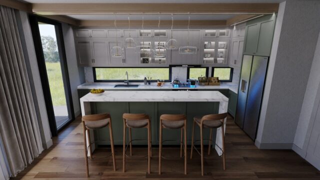 Kitchen Wooden Cabine Interior Kitchen Design